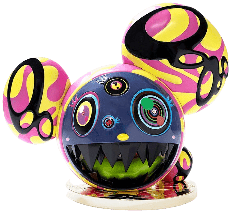 MELTED UTOPIA…………….. @stolenarts_ blows BB Simons out of the water with  this CRAZY “Kami” Belt based on the Takashi Murakami “Melted…