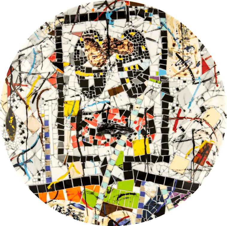 Rashid Johnson, ‘Artist Plate Project 2023 (Rashid Johnson)’, 2023, Collectible, Fine bone china, Artware Editions, 