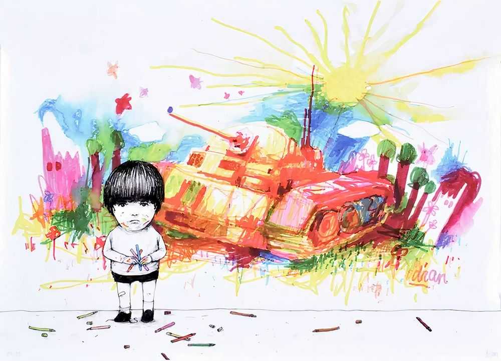 Dran, ‘Le Char’, 01-02-2011, Print, Pigment print on enhanced matte paper 190gsm, GHP Store, Numbered