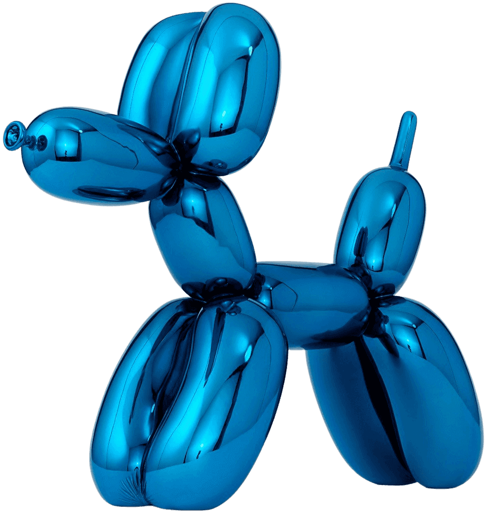 Jeff Koons, ‘Balloon Dog 2021 (Blue)’, 2021, Sculpture, French Limoges porcelain with chromatic coating, MOCA Los Angeles, Numbered