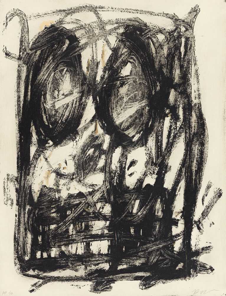 Rashid Johnson, ‘Anxious Men’, 2019, Print, Enamel silkscreen resist with hand application of pigment, null, Numbered