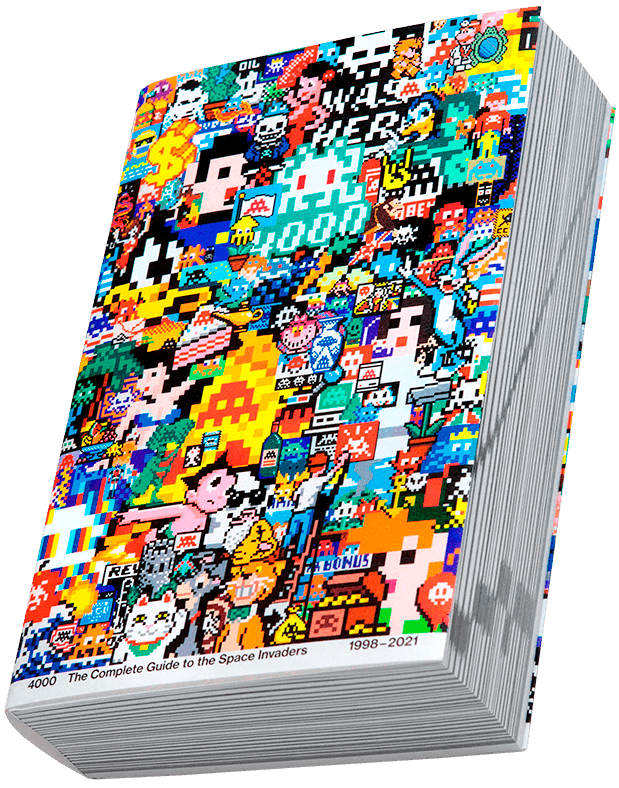 Artwork - 4000 The complete guide to the Space Invaders 1998 2021