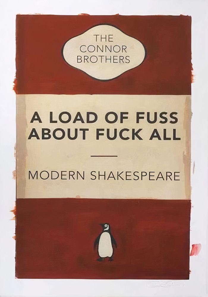 Artwork - A Load Of Fuss About Fuck All (Penguin - Red)