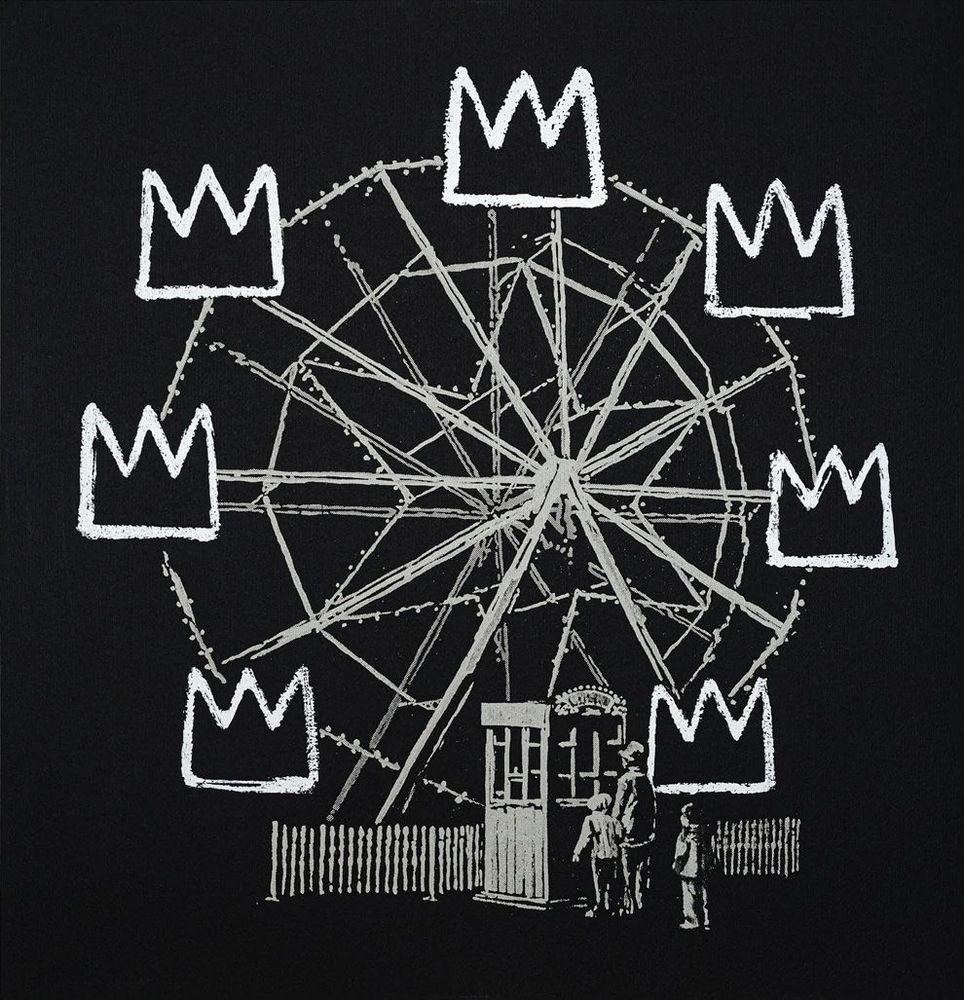 Artwork - Banksquiat (Grey)