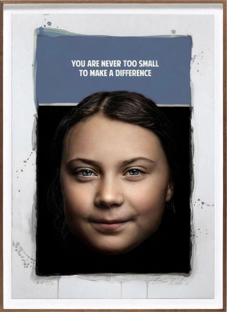 Artwork - You Are Never Too Small (Greta Thunberg)