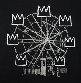 Artwork - Banksquiat (Grey)