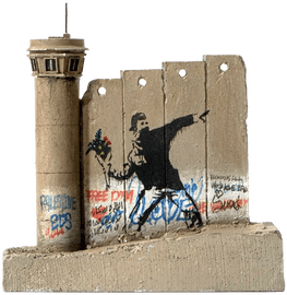Artwork - Defeated Souvenir Wall Four Part Watchtower (Flower Thrower)