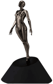 Artwork - Sexy Robot Floating 1/4 Scale Figure (Black)