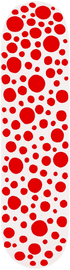 Artwork - Small Red Dots (Skateboard)