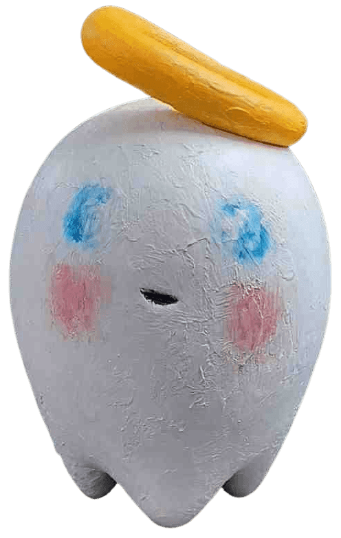 Adam Handler, ‘Ghost Buddy’, 2021, Sculpture, Polystone, null, Numbered