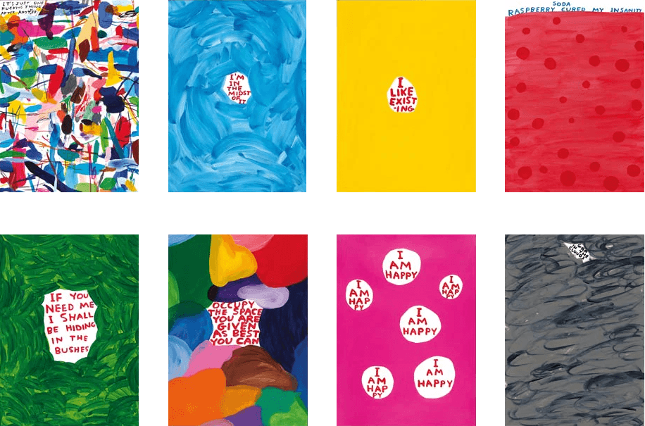 Artwork - Colour & Text (Set of 8 Posters)