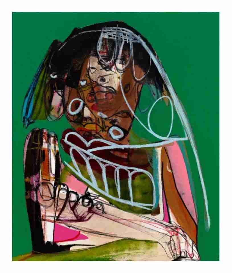 Genesis Tramaine, ‘Black Woman Cleans Jesus’, 13-02-2022, Print, Archival pigment print on cotton paper, Almine Rech Editions, Numbered, Dated