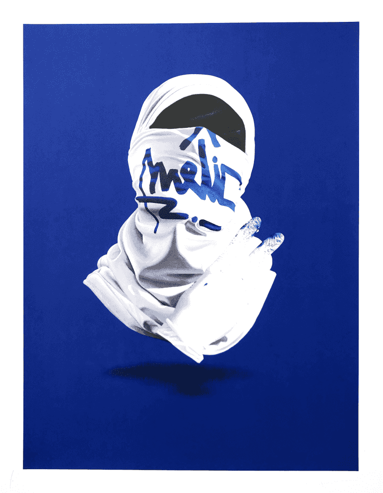 Nuno Viegas, ‘Shirt Mask VII’, 05-09-2019, Print, Screenprint, Graffiti Prints, Numbered