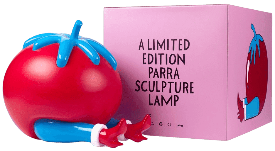 Parra, ‘Give Up (Lamp)’, 2017, Sculpture, 3 lightness variations rechargeable LED base comes in a pink gift box, Case Studyo, 