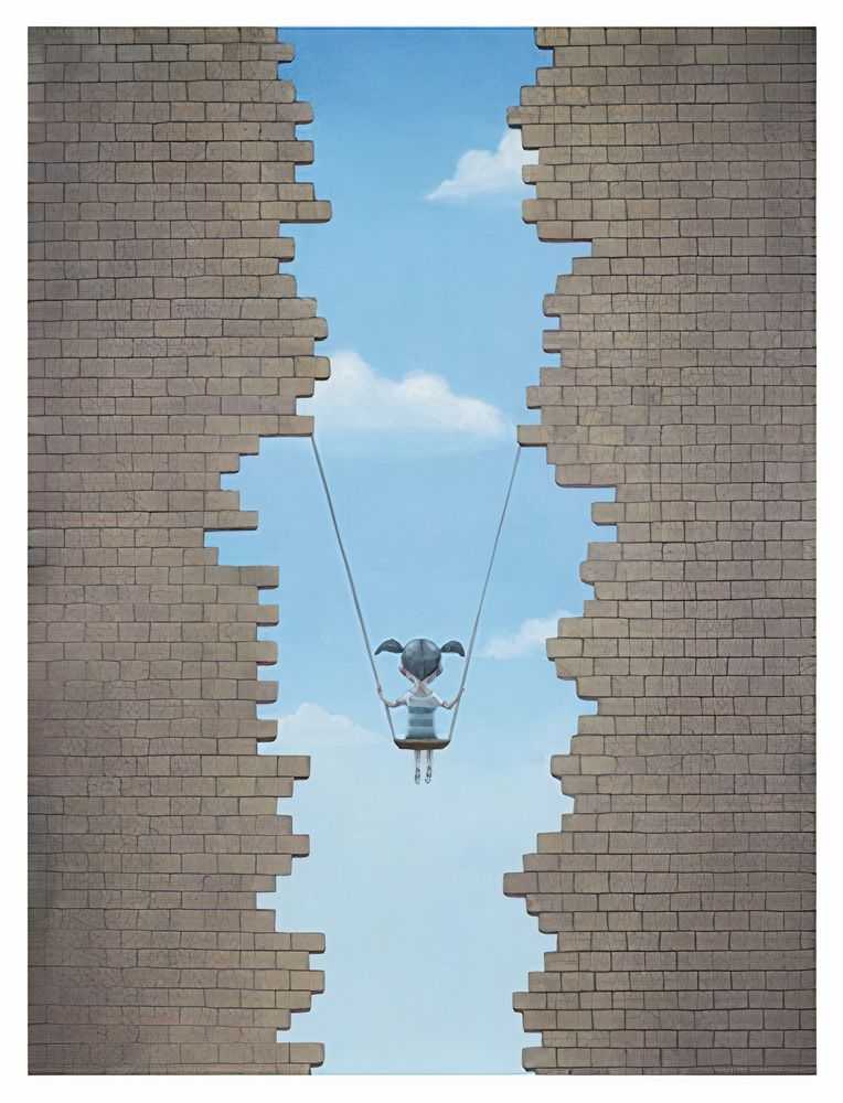 Seth Globepainter, ‘Popasna's Swing’, 09-11-2017, Print, Lithograph on traditional Rives paper 170gr/m², Galerie Itinerrance, Numbered