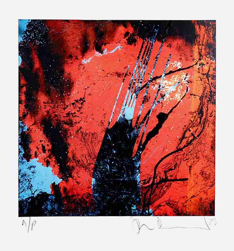 Stanley Donwood, ‘Incarnate’, 2023, Print, Giclée and a two layer screenprint, Whistleblower Gallery, Numbered, Dated