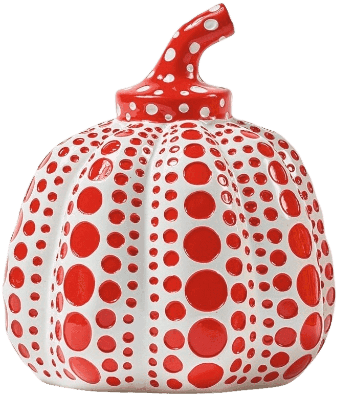 Yayoi Kusama, ‘Pumpkins (Open Edition Red)’, 2016, Sculpture, Painted cast resin sculptures in colours, MoMA, 
