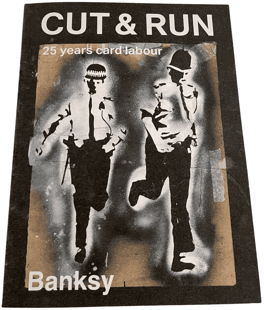 Banksy, ‘Cut and Run (Book)’, 18-06-2023, Print, Paperback, Gallery of Modern Art, 