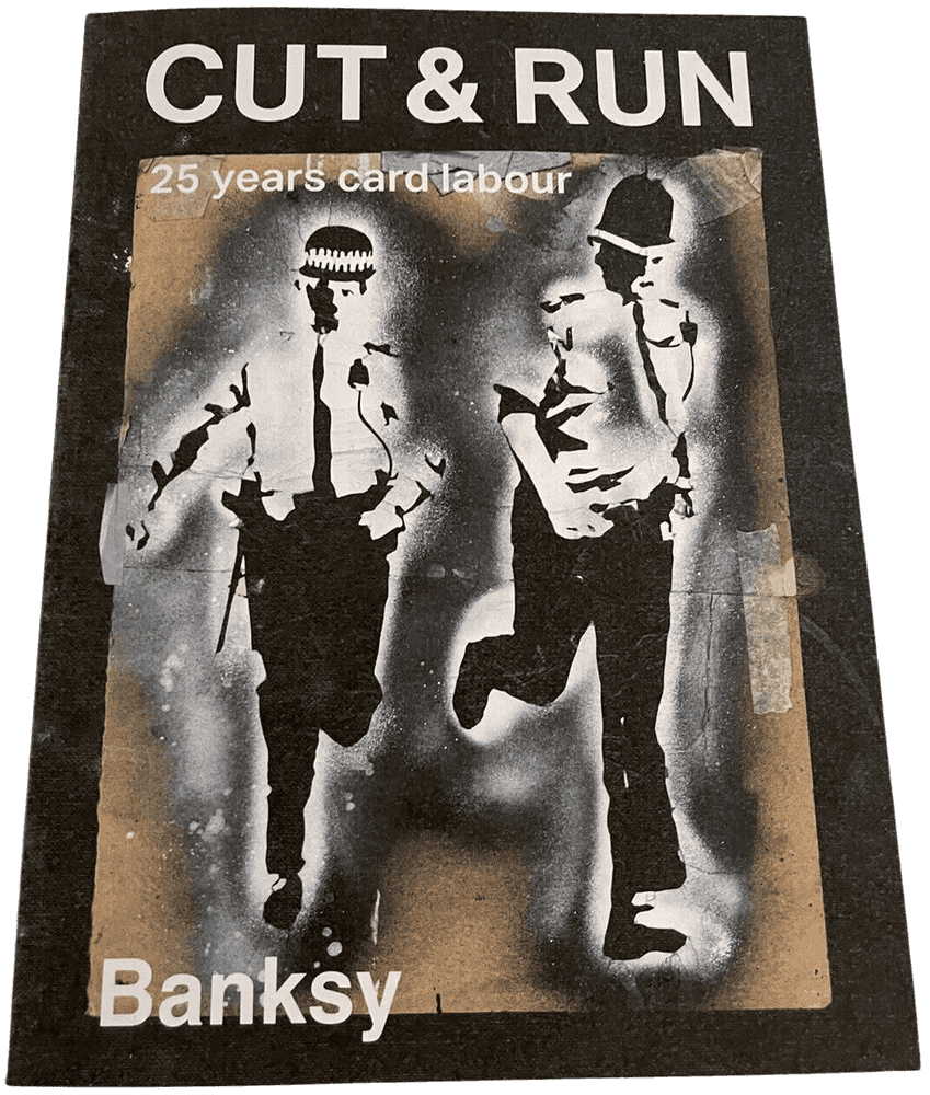 Banksy, ‘Cut and Run (Book)’, 18-06-2023, Book, Paperback, Gallery of Modern Art, 