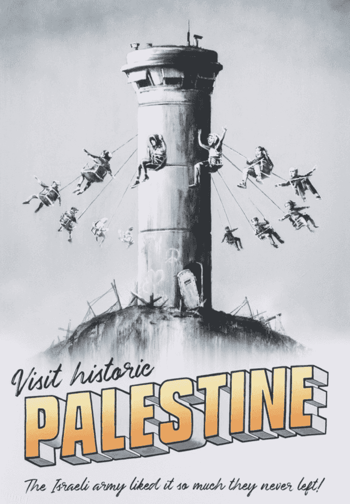 Banksy, ‘Visit Palestine (Walled Off Hotel)’, 2018, Print, Offset Lithograph, Walled Off Hotel, 