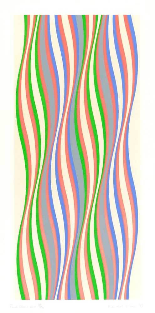 Bridget Riley, ‘Red Dominance’, 2002, Print, Screenprint on paper, Pace Editions, Numbered