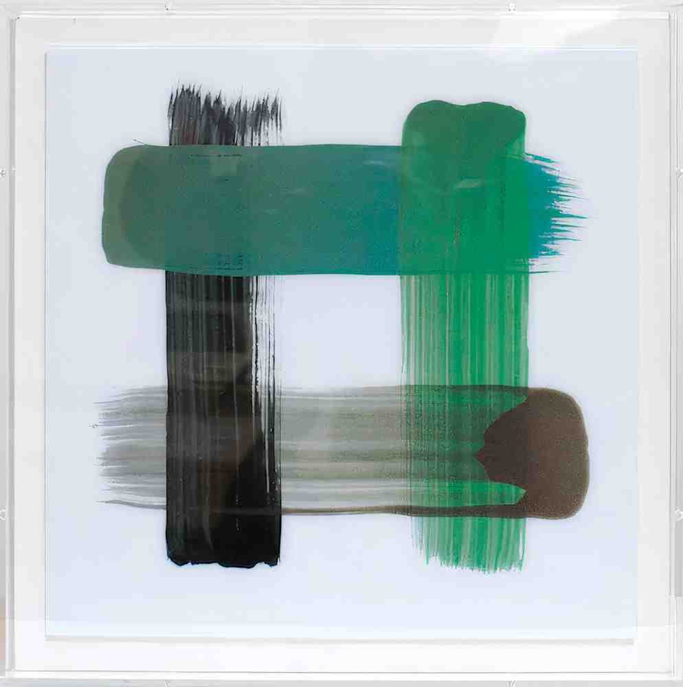 CJ Hendry, ‘Love Affair (Plaid)’, 20-04-2023, Print, Lenticular artwork changes color when you move from left to right, Self-released, Numbered, Framed