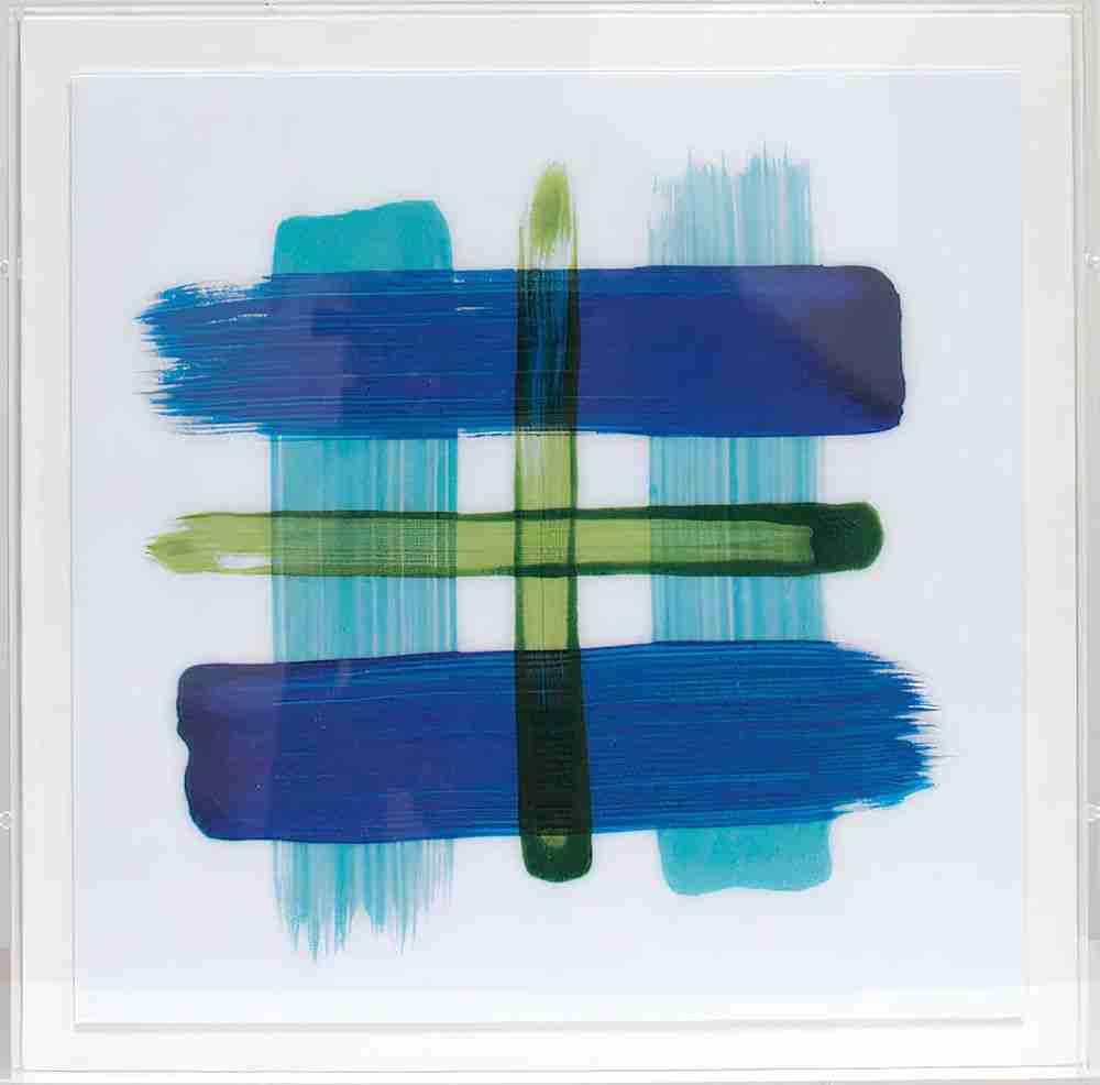 CJ Hendry, ‘Snow Cone (Plaid)’, 20-04-2023, Print, Lenticular artwork changes color when you move from left to right, Self-released, Numbered, Framed