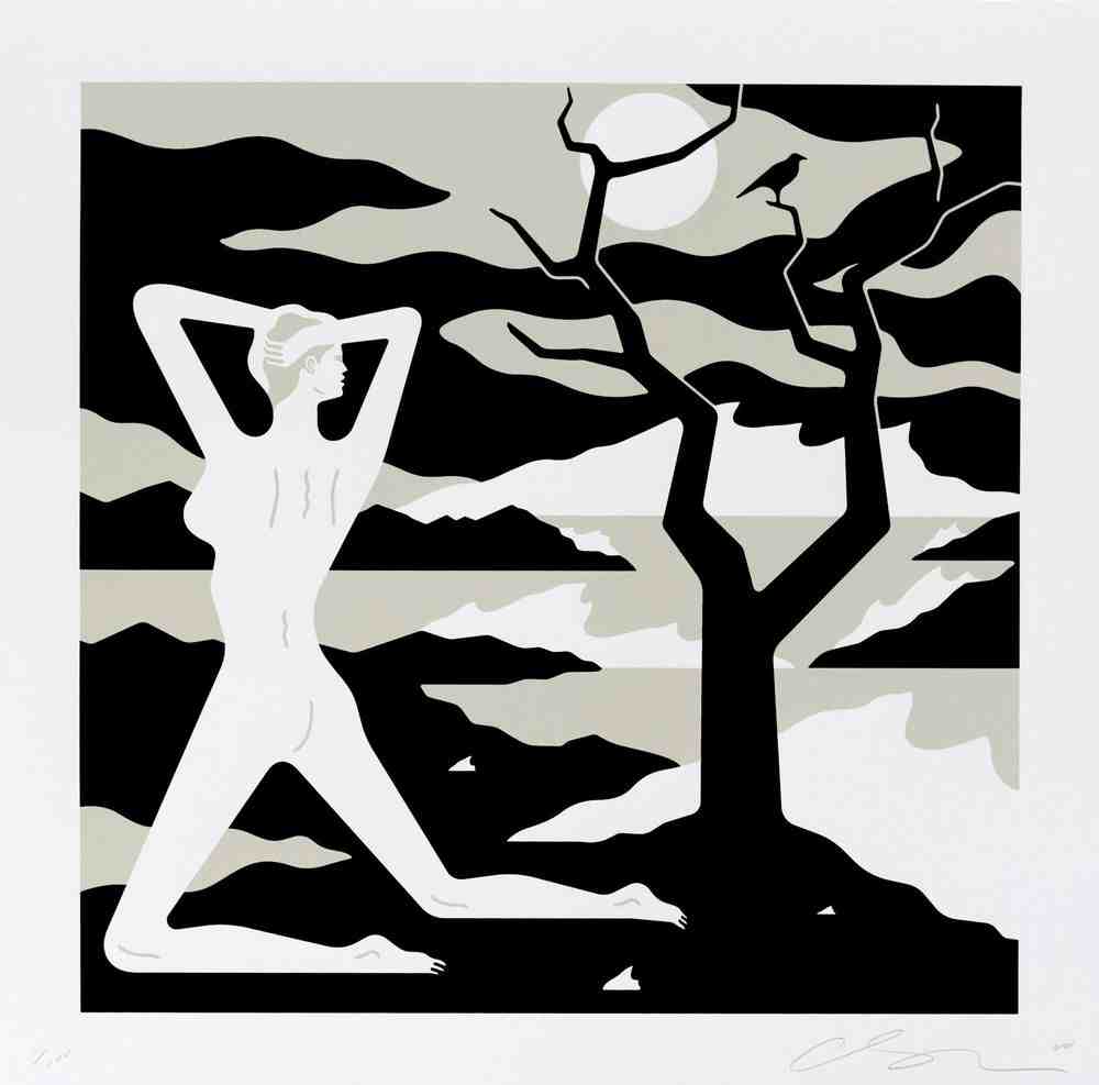 Cleon Peterson, ‘WASTELAND (Bone)’, 29-08-2022, Print, Hand pulled screenprint printed on 290gsm Coventry Rag paper with deckled edges, Self-released, Numbered