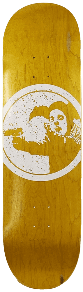 Clown Skateboards, ‘Clown Pool Board (Gold/Yellow)’, 2021, Collectible, Screenprint on 7-ply Canadian Maple, Clown Skateboards, 