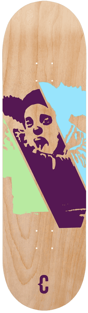 Clown Skateboards, ‘Foundations Series (Green/Purple/Blue)’, 2021, Collectible, Screenprint on 7-ply Canadian Maple, Clown Skateboards, 