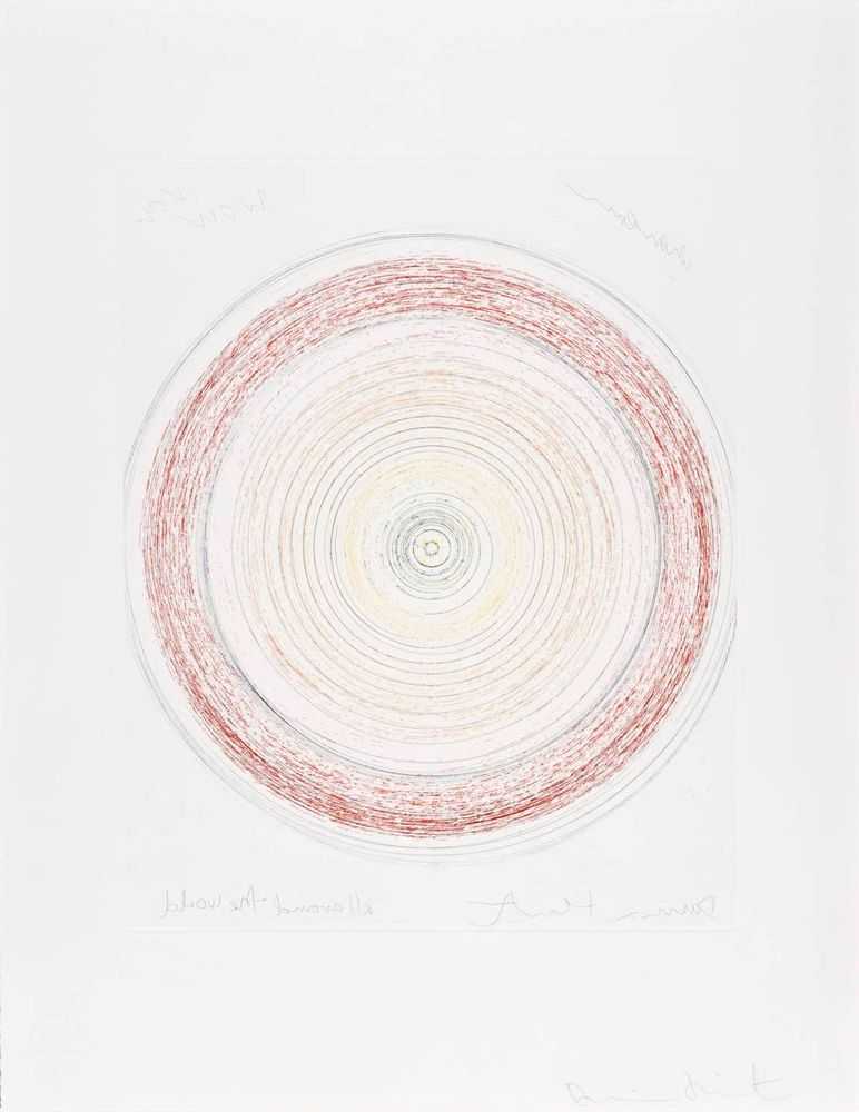 Damien Hirst, ‘All Around the World’, 2002, Print, Colour etching on 350gsm Hahnemühle paper, Paragon Press, 