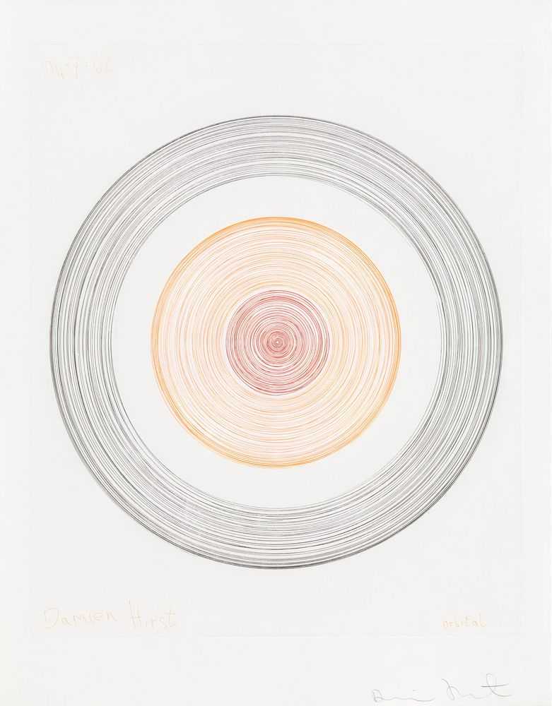 Damien Hirst, ‘Orbital’, 2002, Print, Colour etching on 350gsm Hahnemühle paper, Paragon Press, 