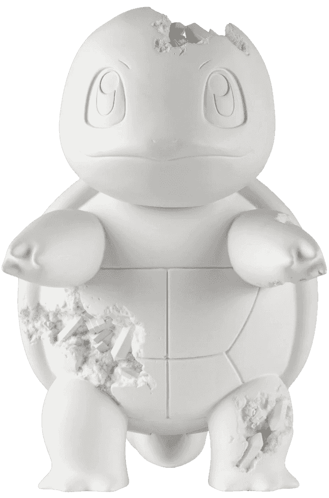 Daniel Arsham, ‘Crystalized Squirtle’, 29-07-2022, Sculpture, Cast resin, Self-released, Numbered