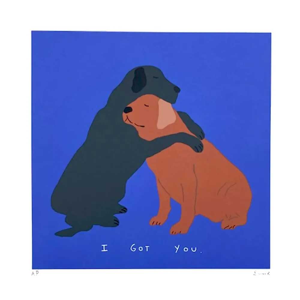 Euan Roberts, ‘I Got You (Blue)’, 16-05-2021, Print, 5 Colour silkscreen print, null, Numbered
