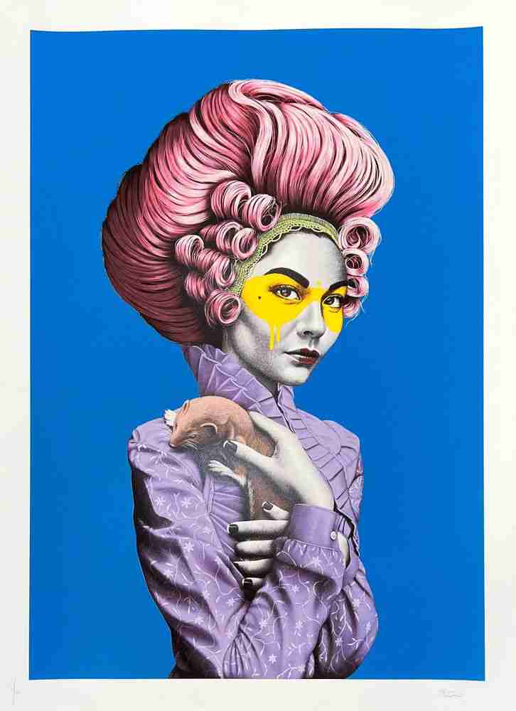 Fin DAC, ‘Tulleries’, 2023, Print, 24 Colour Screen Print On 330 Gsm somerset satin Paper, Graffiti Prints, Numbered