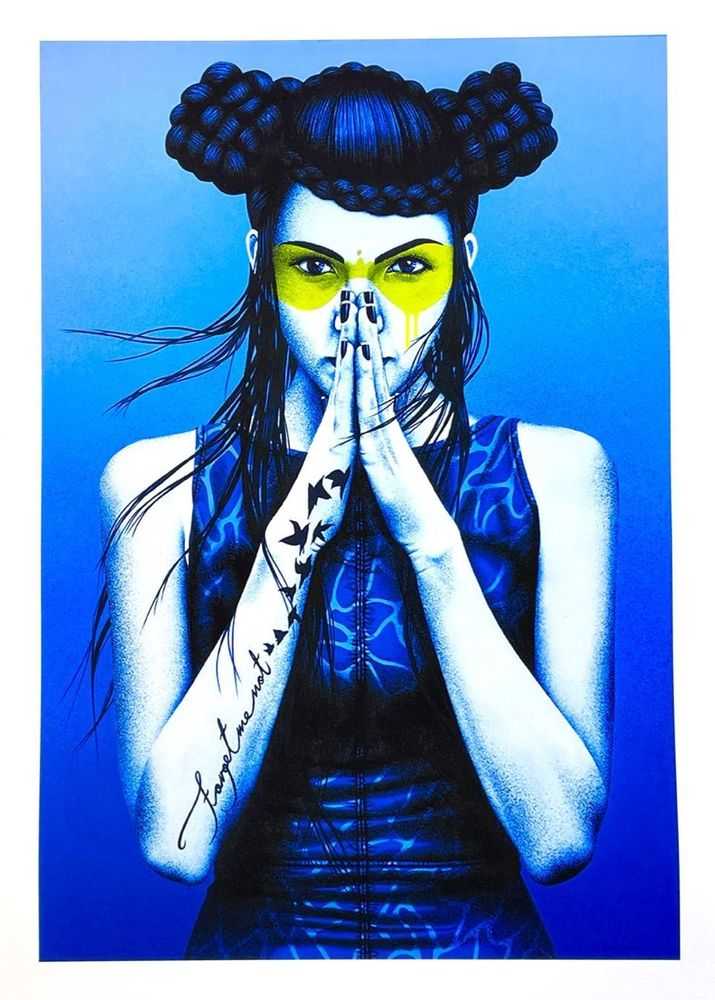 Fin DAC, ‘Vergiss (Ukraine)’, 26-03-2022, Print, Giclee print on 314 gsm, 100% Acid Free Cotton Fibre paper. Matte Finish/Textured Surface, Self-released, 