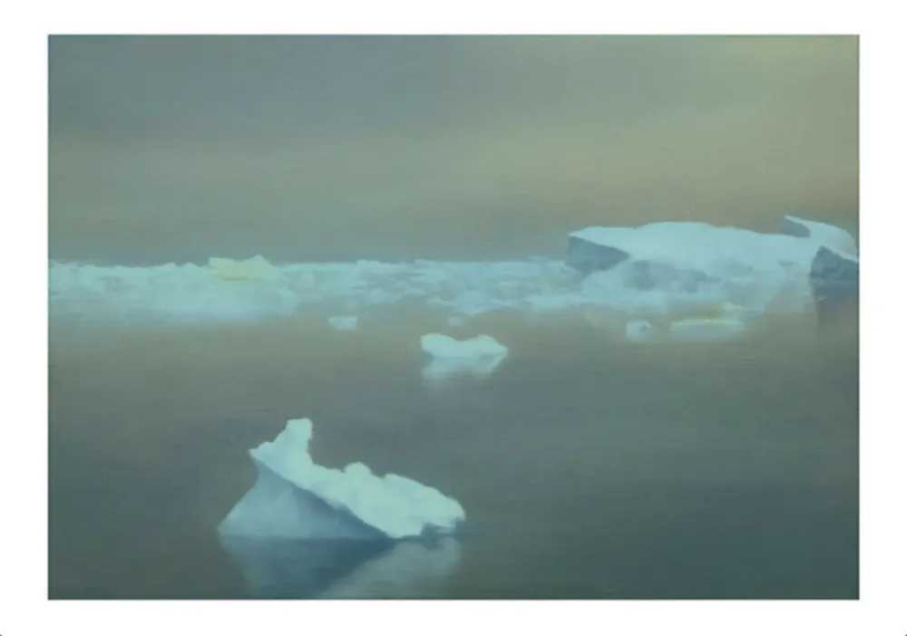 Gerhard Richter, ‘Eis (Ice)’, 2021, Print, Five-color printing using the hybrid process (combination of offset and digital printing) on ​​260g Rives handmade paper, Kunsthaus Zurich, 
