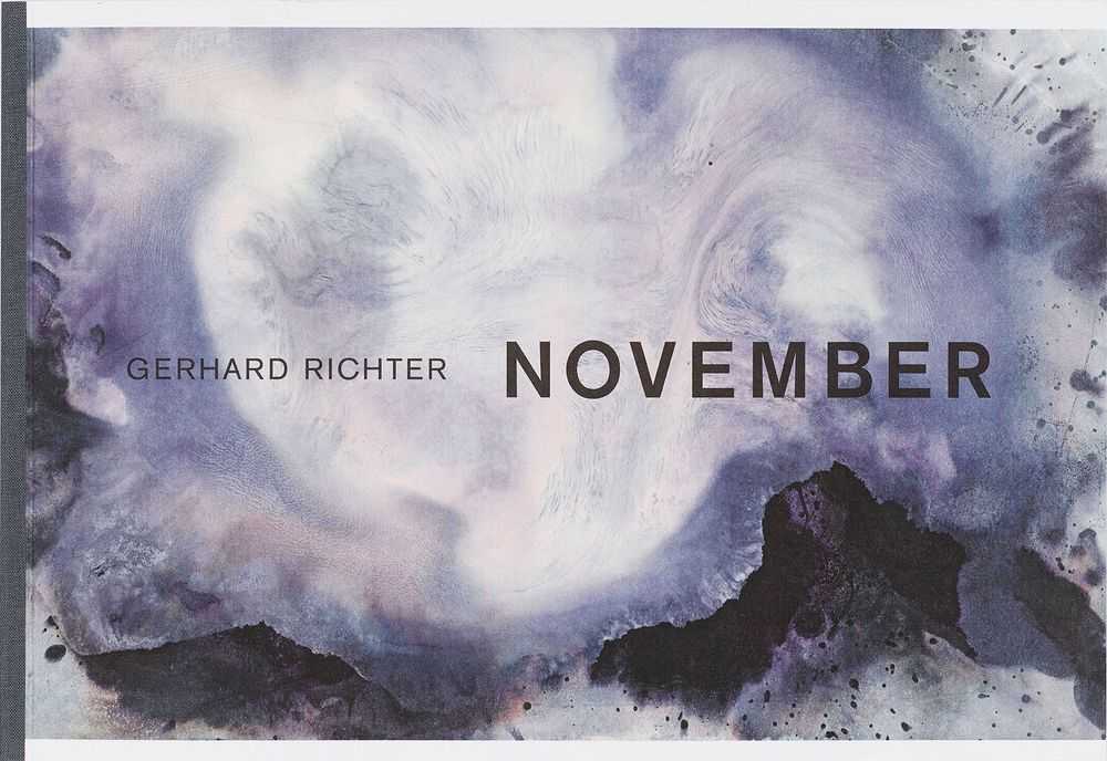 Gerhard Richter, ‘November (Book)’, 01-01-2015, Book, Hardback, HENI, 