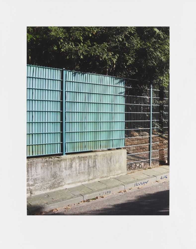 Gerhard Richter, ‘Zaun (Fence)’, 2016, Print, Fine Art print on Arches Velin paper, mounted on Alu Dibond, Self-released, Numbered, Dated