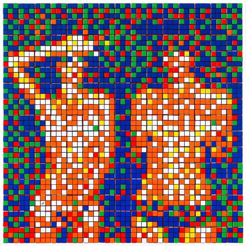 Invader, ‘Rubik Country Life NVDR1-3’, 12-02-2023, Print, Diasec-mounted Giclée on aluminium composite panel, Heni, Numbered