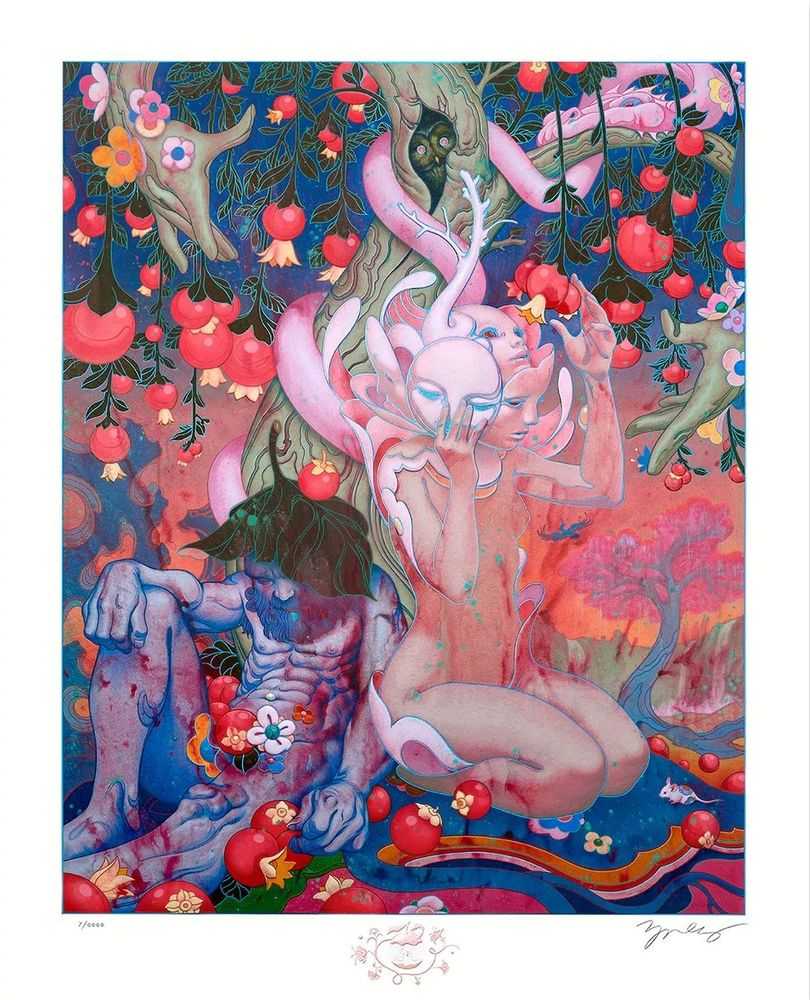 James Jean, ‘Eden’, 16-06-2020, Print, Pigment print on archival 310gsm 100% cotton rag paper with archival pigment based ink, Self-released, Numbered