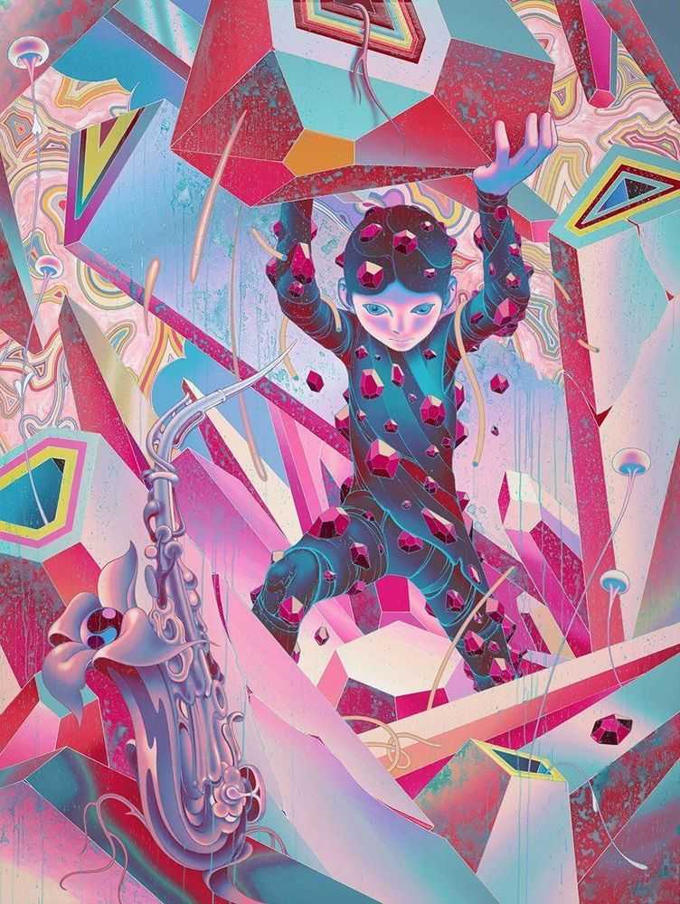 James Jean, ‘Violane (BTS Seven Phases)’, 2021, Print, Pigment ink on 100% cotton rag paper, Self-released, Numbered