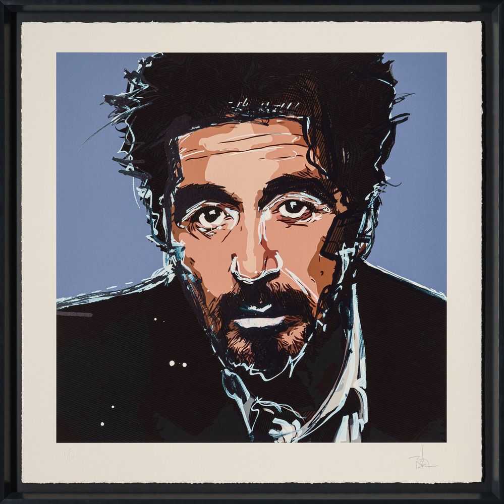 Johnny Depp, ‘Al Pacino’, 2022, Print, Fine art print, Castle Fine Art, Numbered, Framed