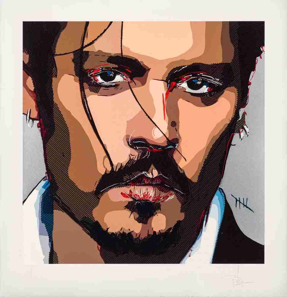 Johnny Depp, ‘Five (Unframed)’, 2023, Print, Fine art print, Castle Fine Art, Numbered