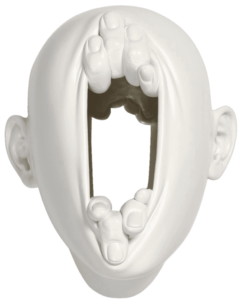 Johnson Tsang, ‘Lucid Dream II - Who’s There?’, 05-08-2020, Sculpture, Cast white resin, Avant Arte, Numbered