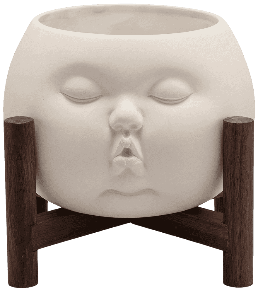 Johnson Tsang, ‘Open Mind (Small)’, 17-02-2022, Sculpture, Ceramic plant pot with glazed interior, Avant Arte, 