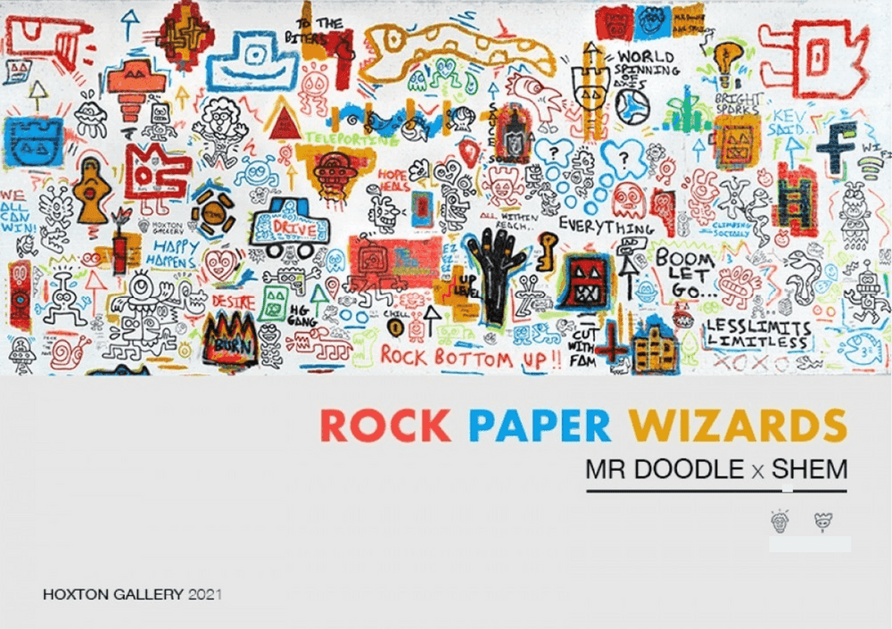 Mr. Doodle, ‘Paper Wizards’, 2021, Print, Offset lithograph printed in colours, Hoxton Gallery, Numbered