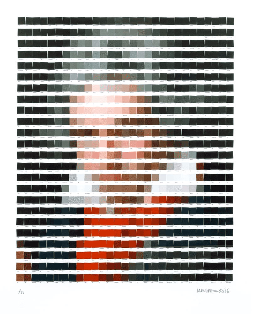Nick Smith, ‘Beethoven’, 28-07-2016, Print, Pigment Print with screenprinted Gloss Varnish, Lawrence Alkin Gallery, Numbered, Dated