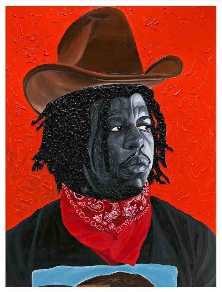 Otis Kwame Kye Quaicoe, ‘Black Rodeo (Special Edition)’, 20-04-2022, Print, Archival pigment print on cotton paper, Almine Rech Editions, Numbered