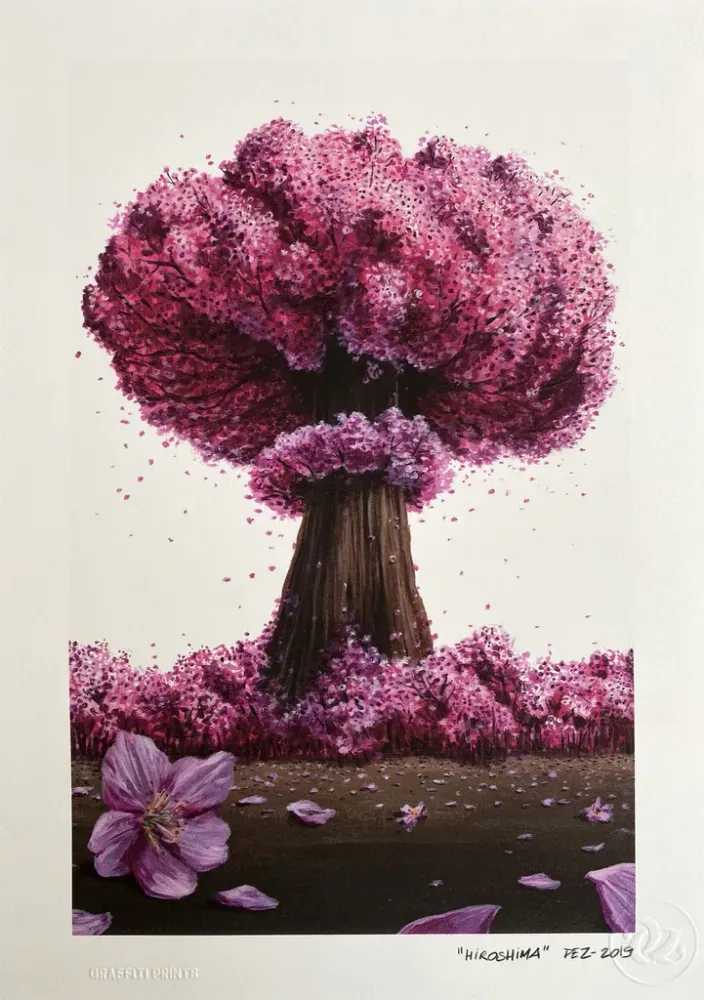 Pez, ‘Hiroshima’, 2021, Print, Screenprint Varnished, Graffiti Prints, 